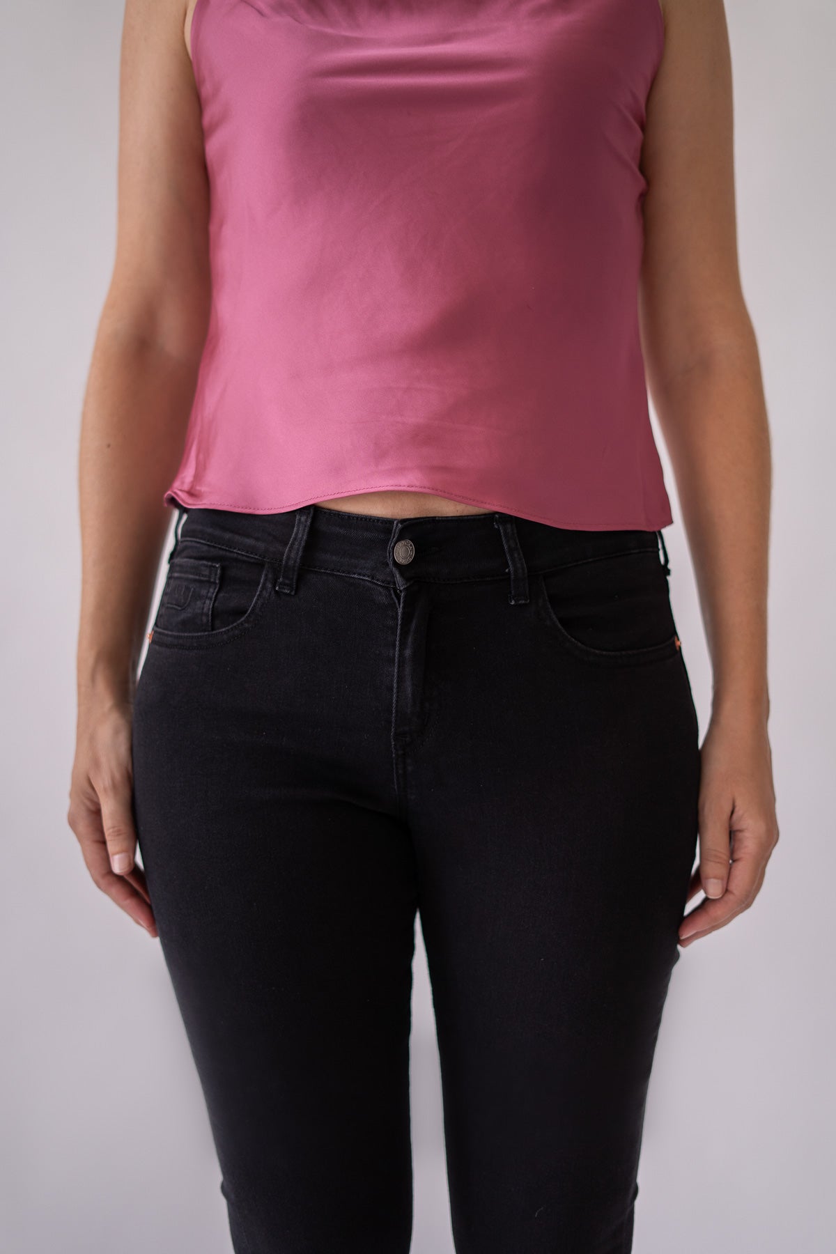 Flare broek – zwart