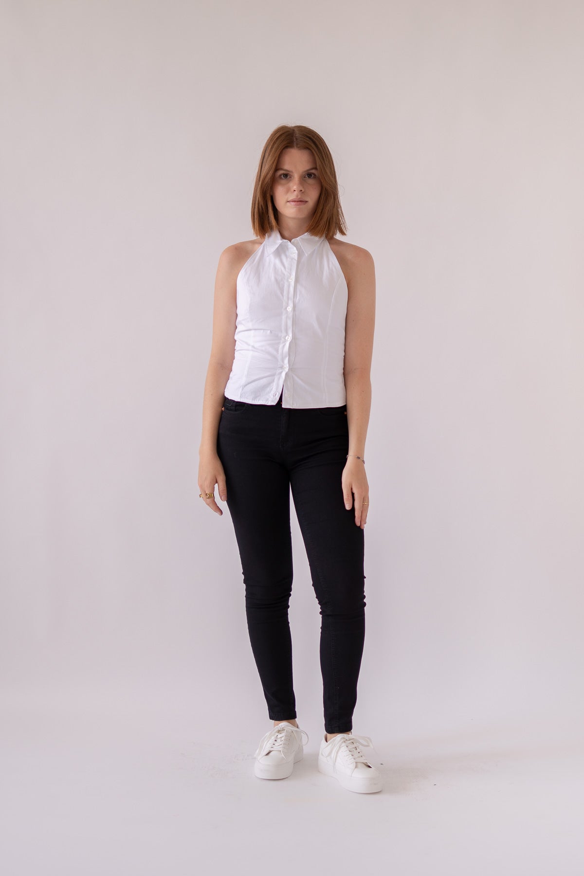 Strakke broek – zwart