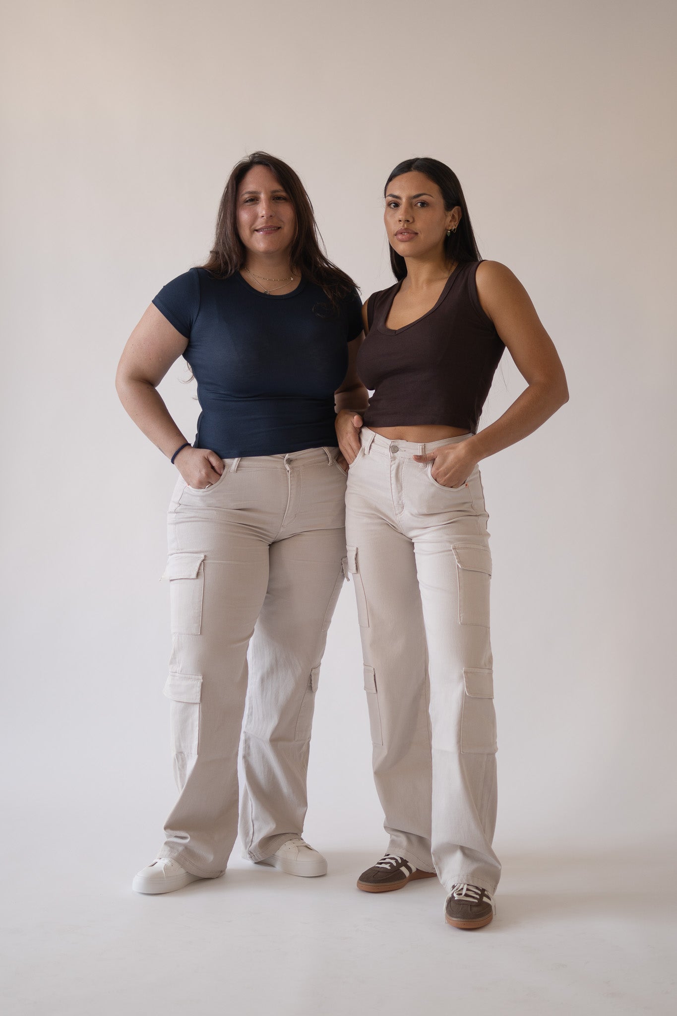 Cargo broek – beige