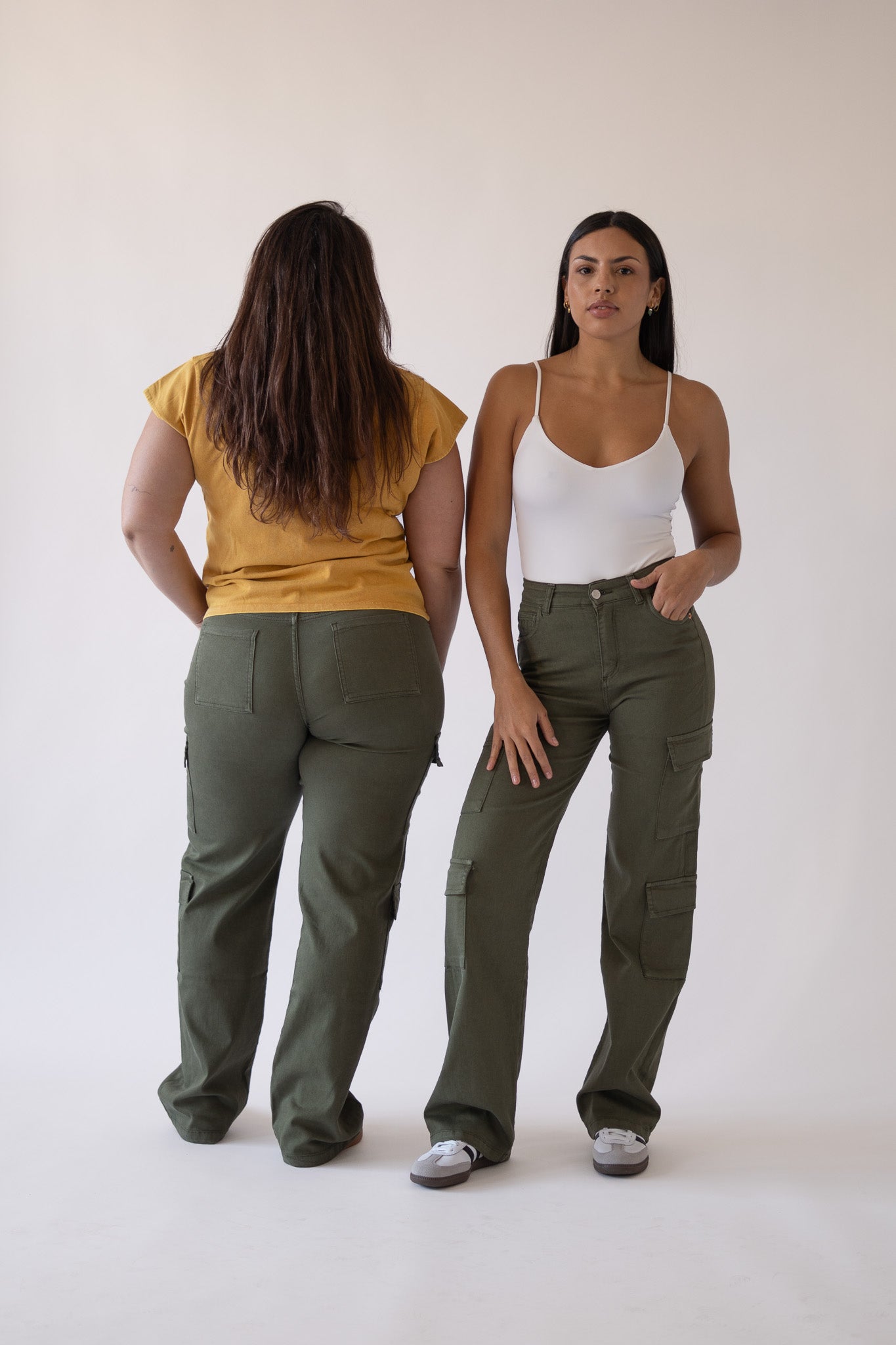 Cargo broek – kaki