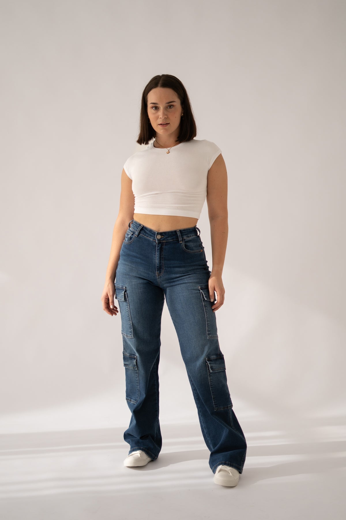 Cargo broek – donkerblauw