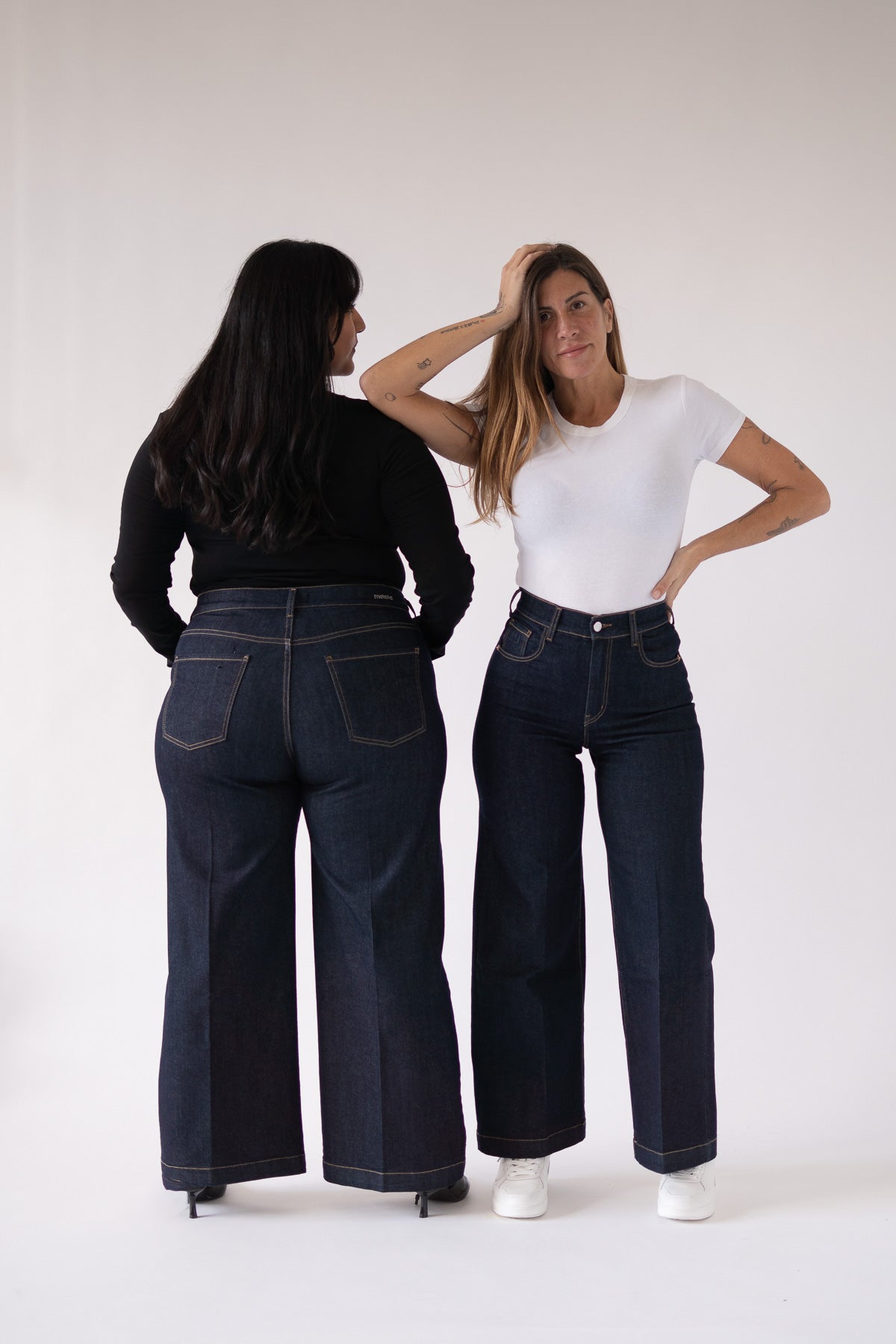 Culotte broek - RAW DENIM