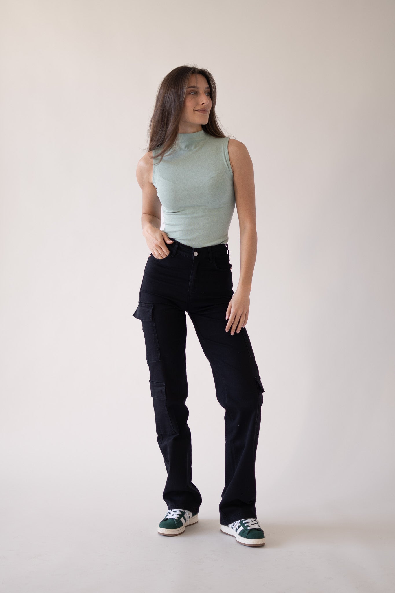 Cargo broek – zwart