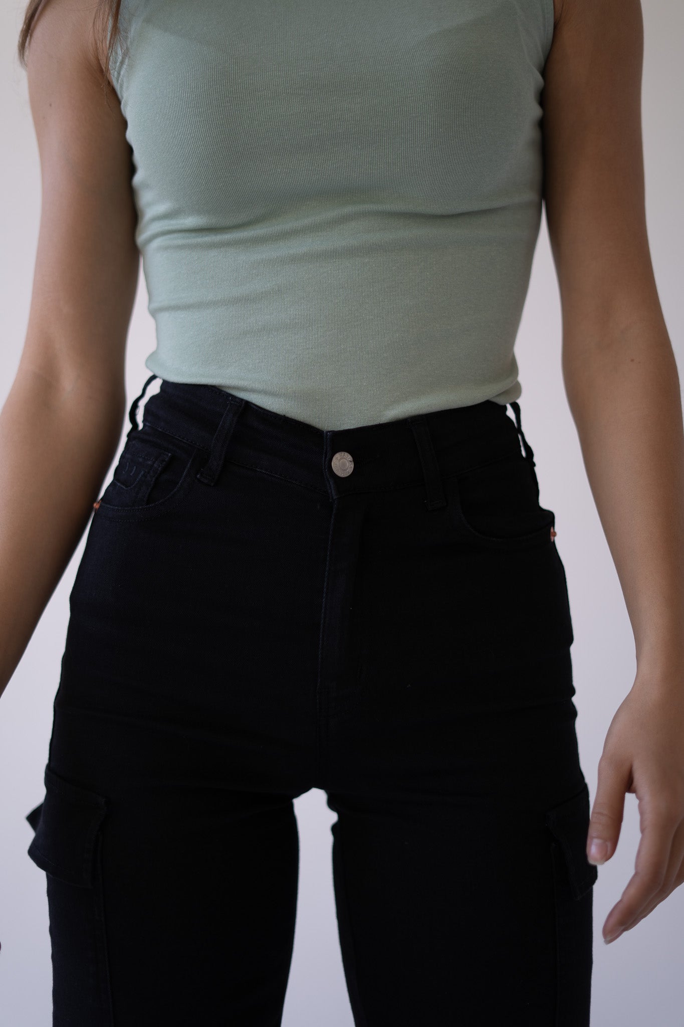 Cargo broek – zwart