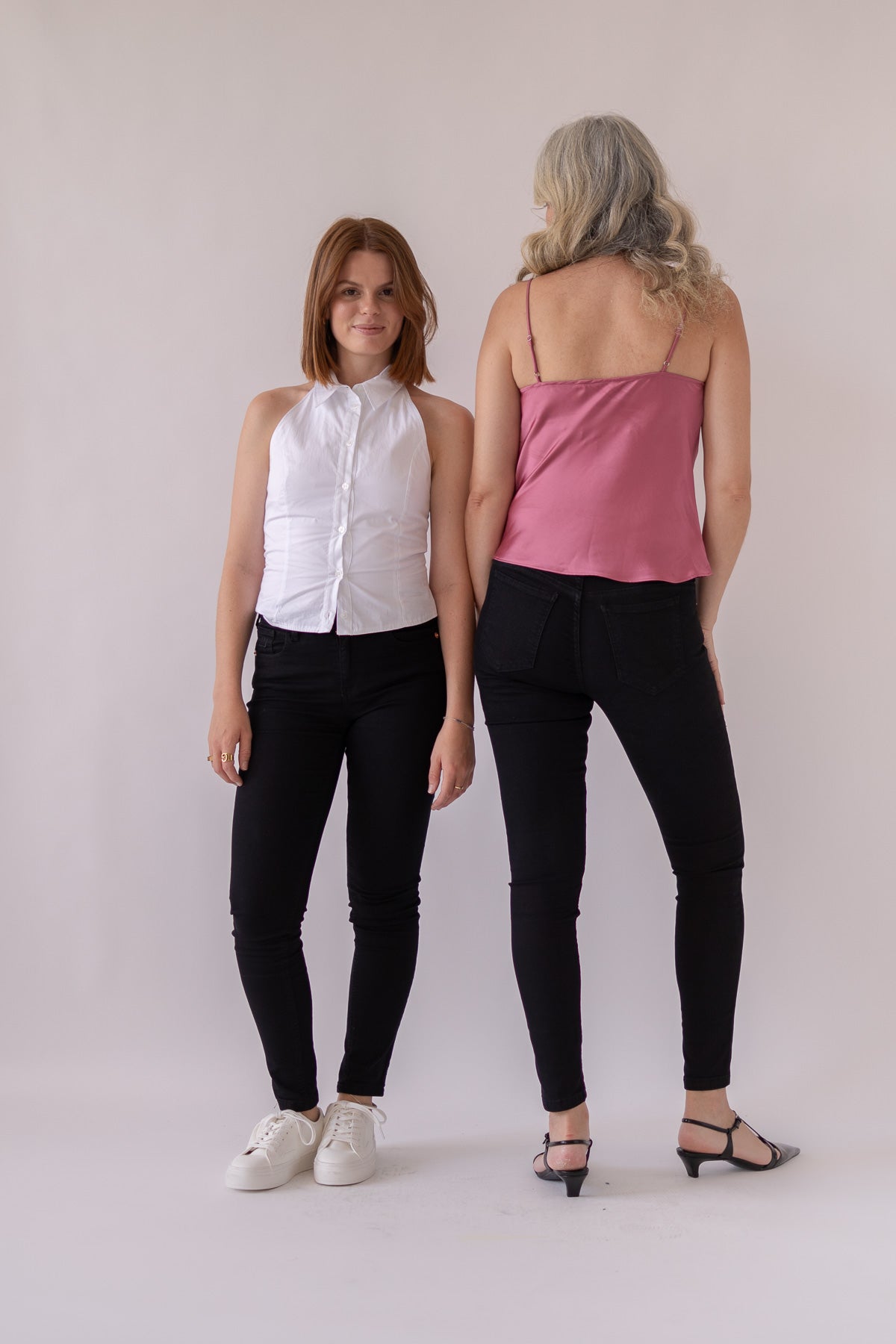 Strakke broek  – zwart